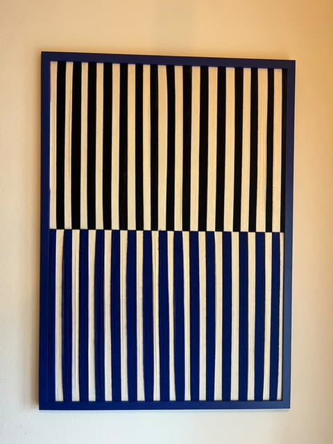 Yarn Stripe Blue