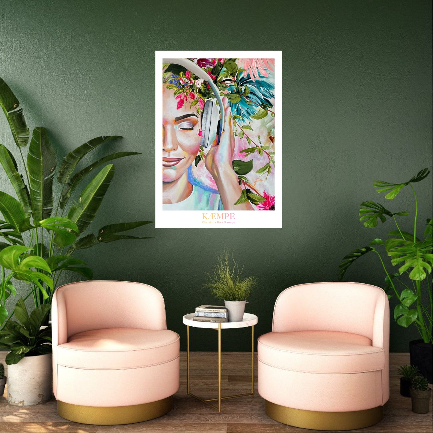 "Where dreams are growing pt. 2" kunstplakat