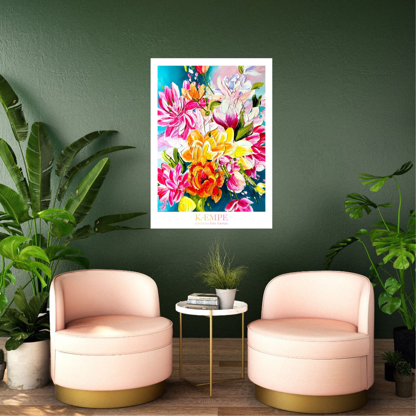 "In my wildest dreams" kunstplakat