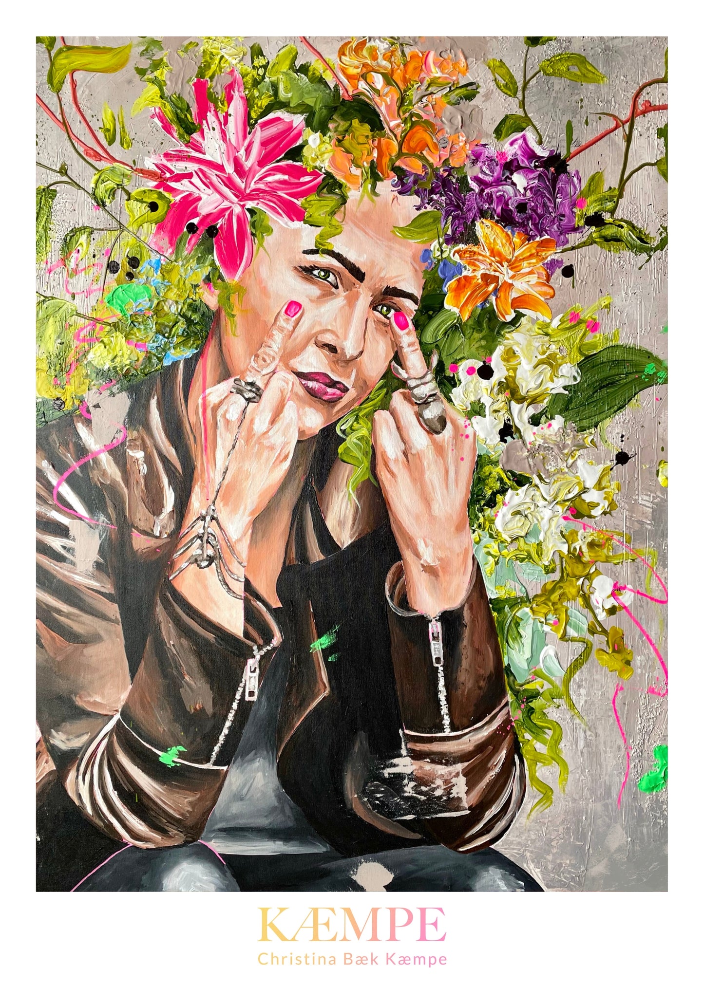 "Fuck it" kunstplakat