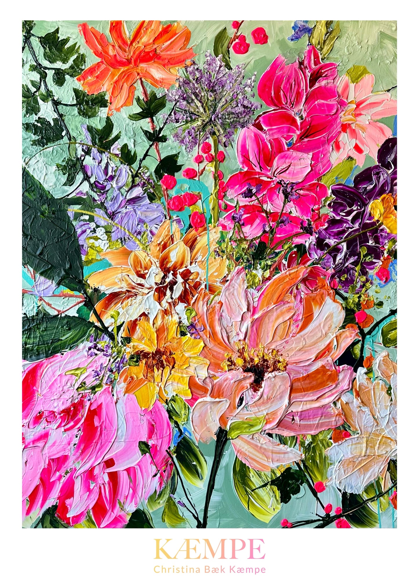 "Jumbalaya" kunstplakat