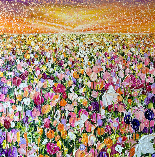 "As far as the eye can see" originalt maleri