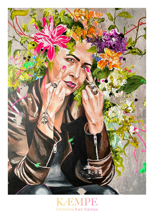 "Fuck it" kunstplakat