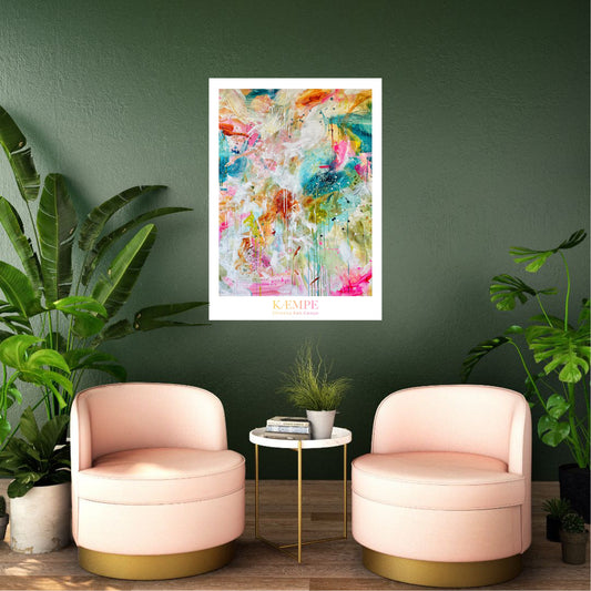"My kind of mystery" kunstplakat