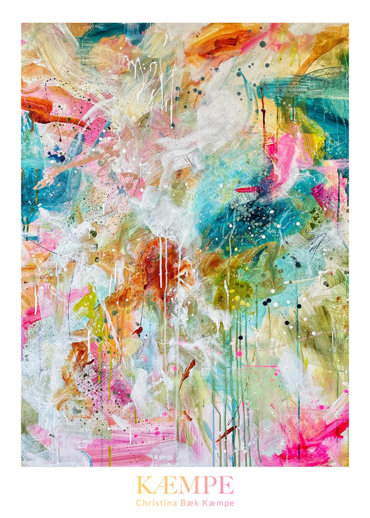 "My kind of mystery" kunstplakat
