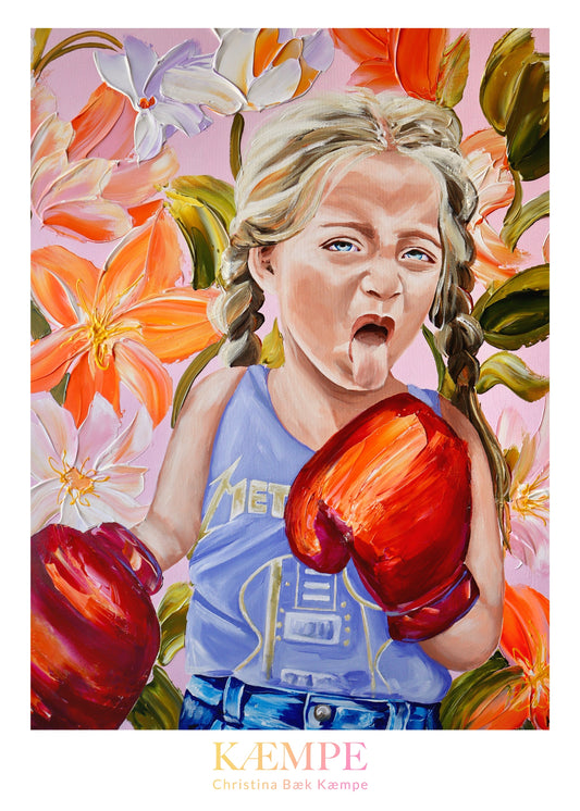 "You wanna tell me how to dance" kunstplakat