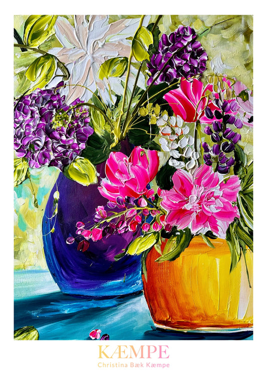 "It takes two" kunstplakat