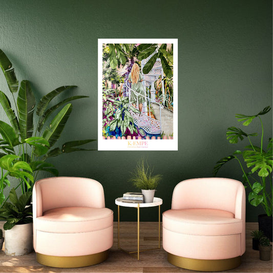 "Stairway to heaven" kunstplakat